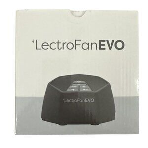 ASTI Lectrofan EVO Sound Machine ASM1020 Non-Looping Adaptive Noise Black